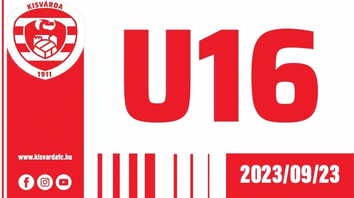 MLSZ országos U16 kiemelt, 3. forduló: Újpesti TE–Várda LA (0–2) összefoglaló – 2023. 09. 23.