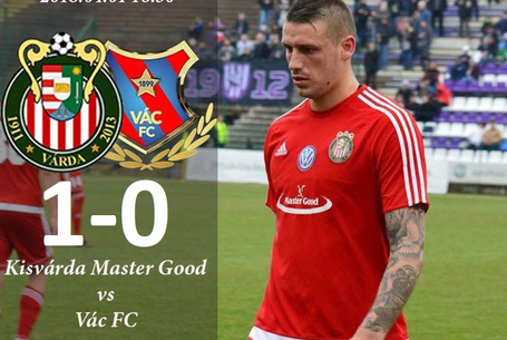 ​KISVÁRDA MASTER GOOD - VÁC FC 1-0 (0-0)
