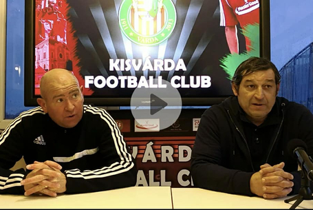Kisvárda Master Good - Vác FC sajtótájékoztató