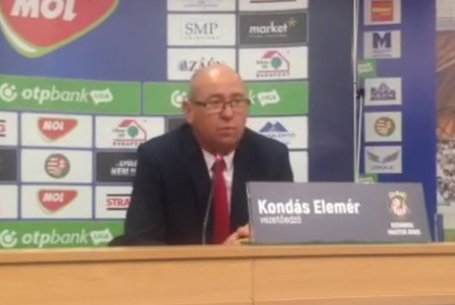 Kondás Elemér így értékelte a mérkőzést - Videó 