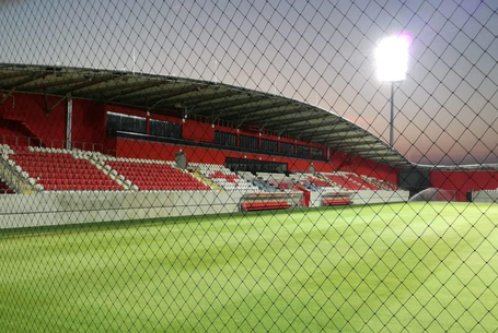 Fényárban úszik a stadion