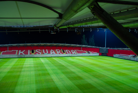 Lélegzetelállító fotók a stadionról