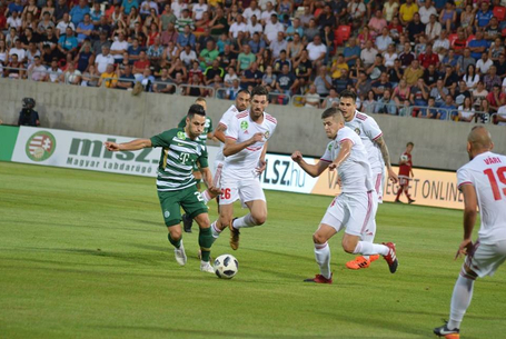 Az első hazai mérkőzés – felvételről