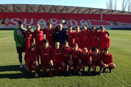 Gyerekmeccs a stadionban!