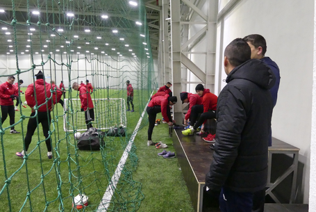 Az első edzésen készült fotók a médiatárban