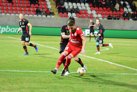 Gicu Grozav első kisvárdai gólja bajnoki meccsen