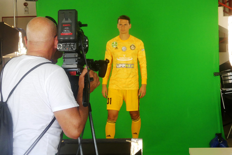 Kamera elé álltak a játékosok