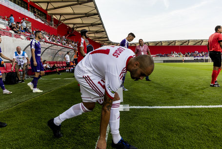 Gólörömben is az első