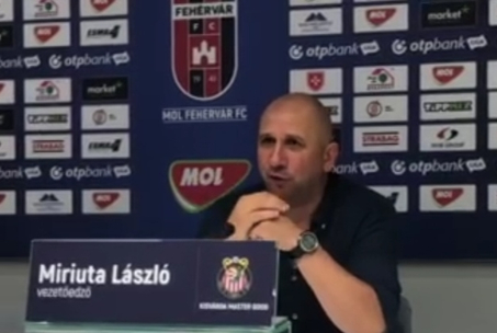 Edzői értékelés a Fehérvár elleni mérkőzést követően 
