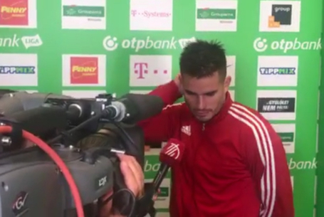 „Teljes mértékben partiban voltunk a Fradival" 