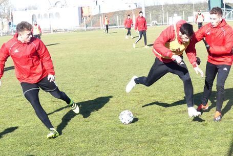 Edzés jó időben, jó pályán