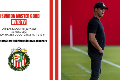 VIDEÓ: "Összességében megérdemelten nyertük meg a mérkőzést"