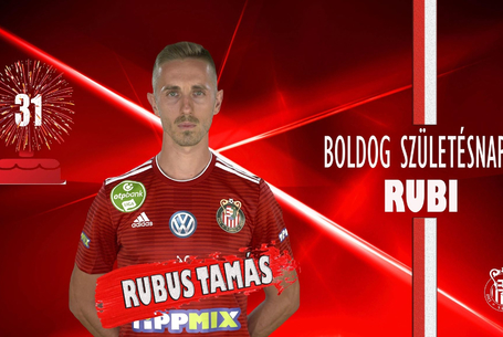 Születésnaposunk: Rubus Tamás
