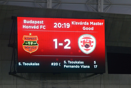 Fotókon a Honvéd elleni diadal