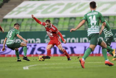 Történelmi pontszerzés a Ferencváros otthonában