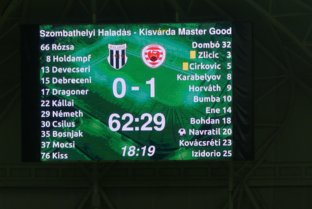 Egy gól döntött Szombathelyen