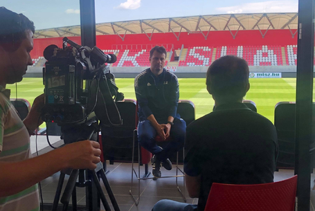 Portugál tv-stábok látogatása