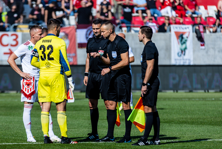 A legutóbbi győztes meccsünket vezette