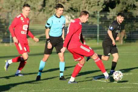 Az első edzőmeccs pillanatai