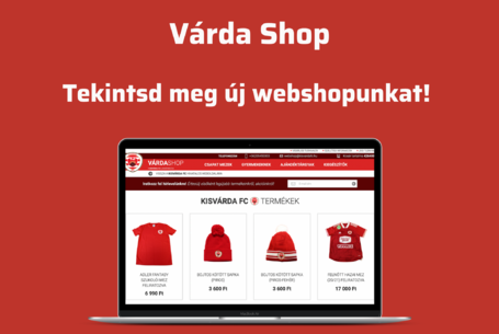 Elindult a webshopunk