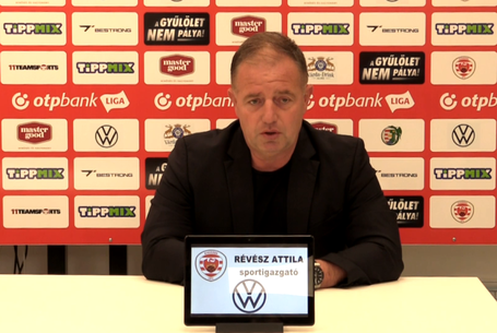 Mérkőzés utáni sajtótájékoztató