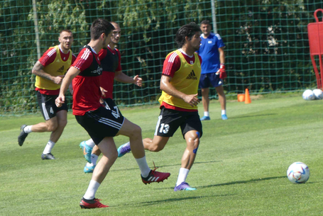 Az indulás előtti utolsó itthoni edzés