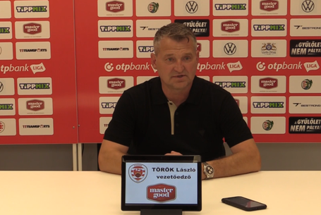 Mérkőzés utáni sajtótájékoztató