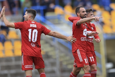 Mosolygós arcok a gólok után