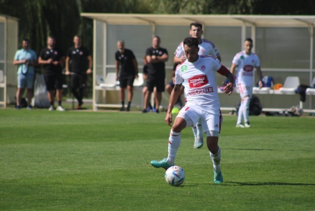 Győzelem az edzőmeccsen