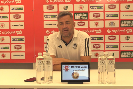 Mérkőzés utáni sajtótájékoztató