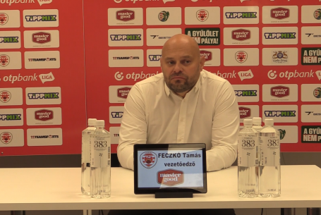 Mérkőzés utáni sajtótájékoztató