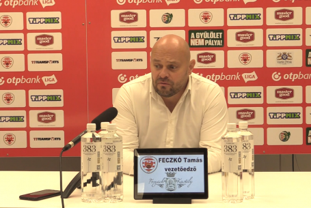 Mérkőzés utáni sajtótájékoztató