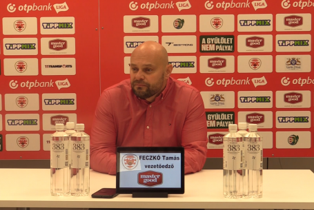 Mérkőzés utáni sajtótájékoztató
