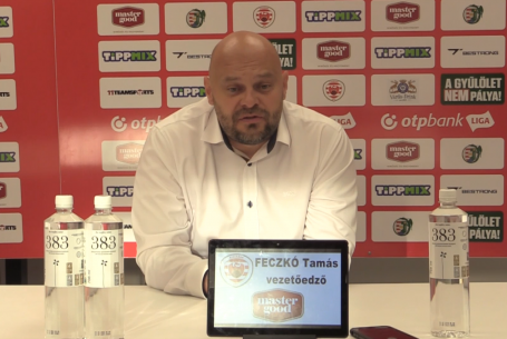 Mérkőzés utáni sajtótájékoztató