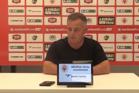 Mérkőzés utáni sajtótájékoztató