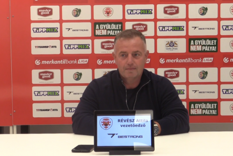 Mérkőzés utáni sajtótájékoztató