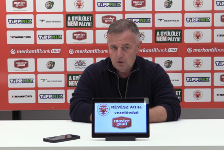 Mérkőzés utáni sajtótájékoztató