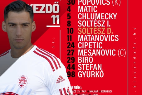 Három helyen változtattunk
