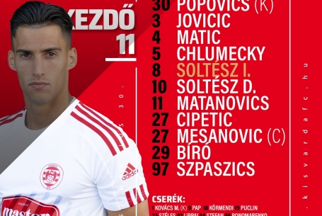 Két helyen változtattunk