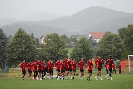 Az utolsó edzés – esőben