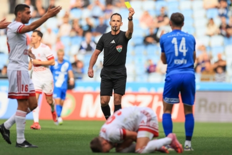 A legutóbbi meccsét is nekünk vezette