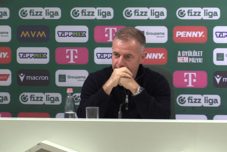 Mérkőzés utáni sajtótájékoztató