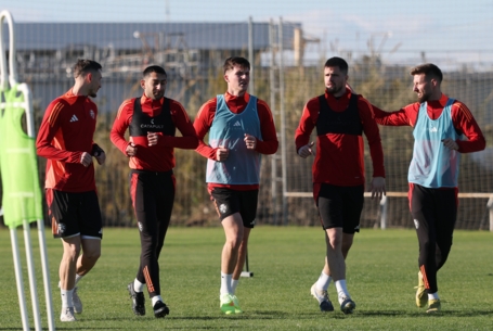 Meccsnapok közötti edzés