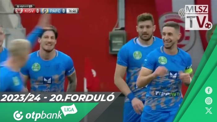 OTP Bank Liga, 20. forduló: Kisvárda Master Good–Puskás Akadémia FC (0–2) összefoglaló – 2024. 02. 10.