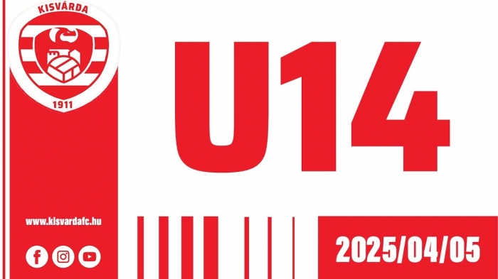 MLSZ országos U14 kiemelt, 19. forduló: Várda LA–Illés Akadémia (0–3) összefoglaló – 2025. 04. 05.
