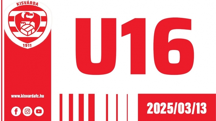 MLSZ országos U16 kiemelt, 12. forduló: Vasas Kubala Akadémia–Várda LA (2–0) összefoglaló – 2025. 03. 13.