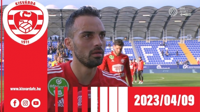 Csapatkapitányunk, Lucas nyilatkozata az M4 Sportnak zalaegerszegi mérkőzés után – 2023. 04. 09.