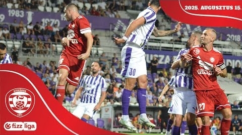 Fizz Liga, 4. forduló: Újpest FC–Kisvárda Master Good (0–1) összefoglaló 2025. 08. 15.