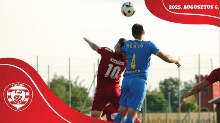 NB III Északkeleti csoport, 2. forduló: Kisvárda MAster Good II–Sényő FC-ZMB Building (4–0) összefoglaló – 2025. 08. 06.