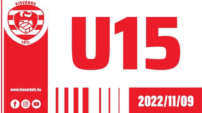 MLSZ országos U15 kiemelt csoport, 7. forduló: Várda LA–Diósgyőri VTK (2–1) összefoglaló – 2022. 11. 09.
